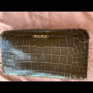 Miu Miu Zip Wallet